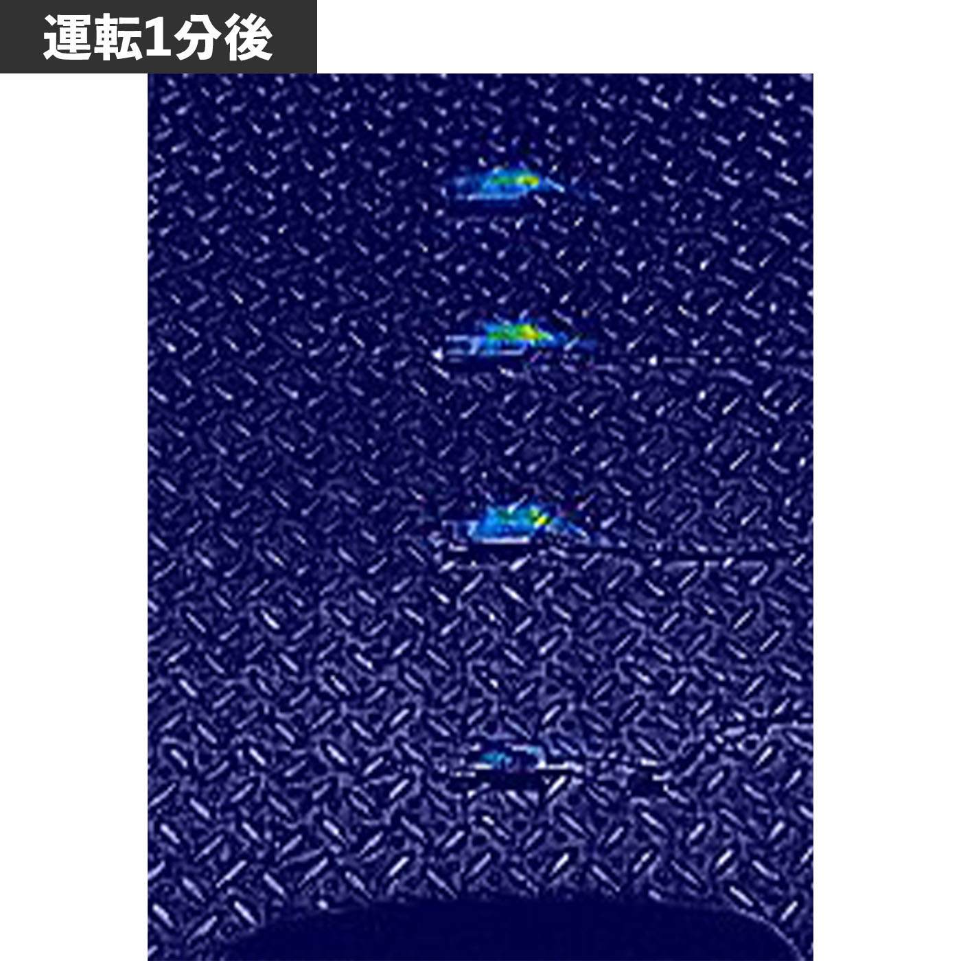 人感センサー付き セラミックファンヒーター ポカ CUBE 4