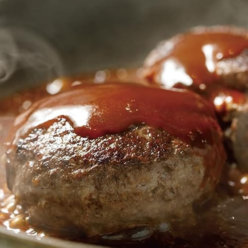馬肉ハンバーグ 1