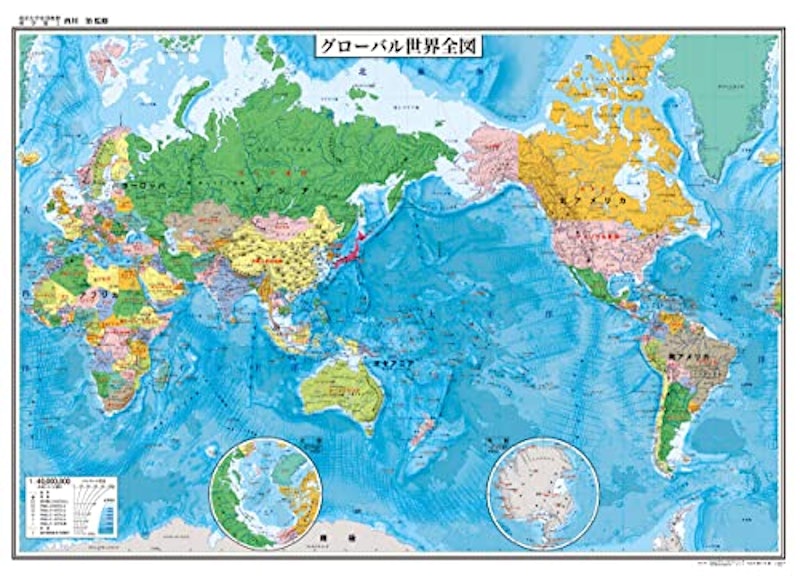 世界地図ポスター 1