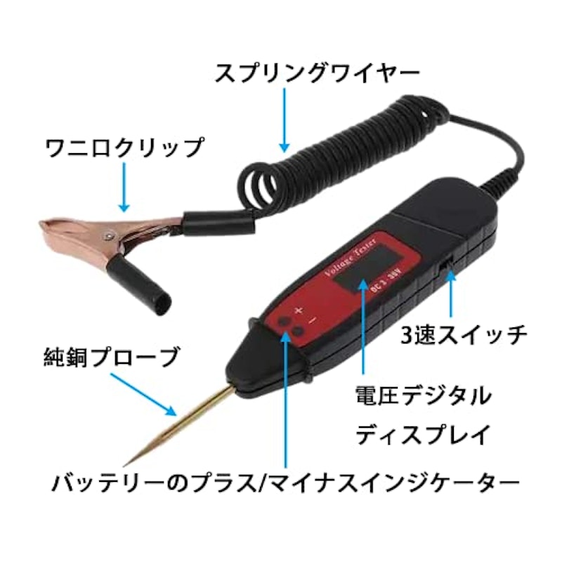 デジタル検電テスター 2