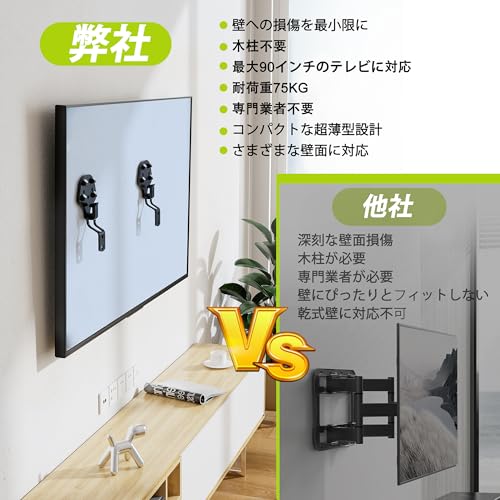 テレビ壁掛け金具 4