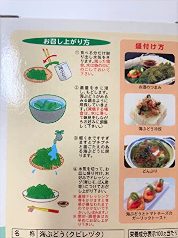 海ぶどう 茎付き 2