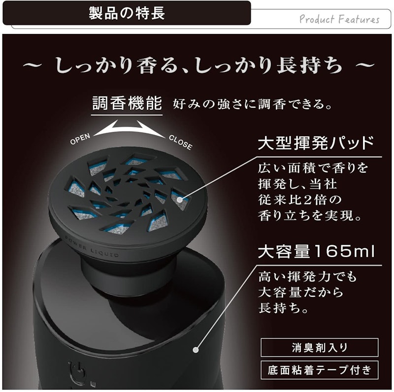 車用芳香剤 パワーリキッド 4