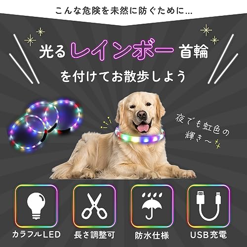 ペットの光る首輪  3