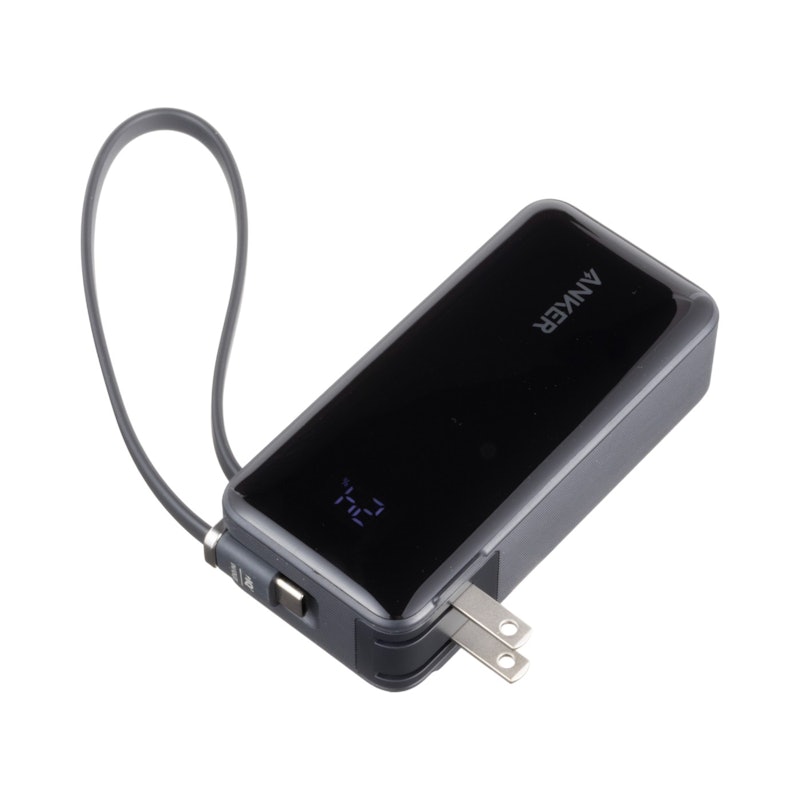 Power Bank (10000mAh, Fusion, Built-In USB-C ケーブル) 2