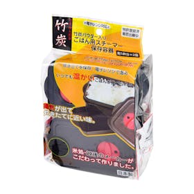 森井 竹炭入りごはん用スチーマー保存容器 M-711を検証レビュー!ご飯冷凍容器の選び方も紹介 2