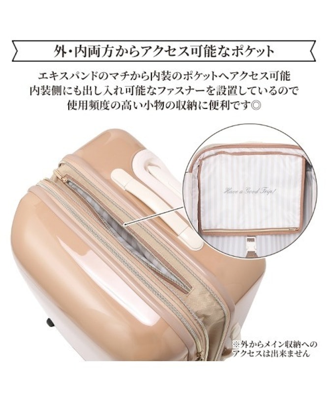 キャンディポケットスーツケース 9