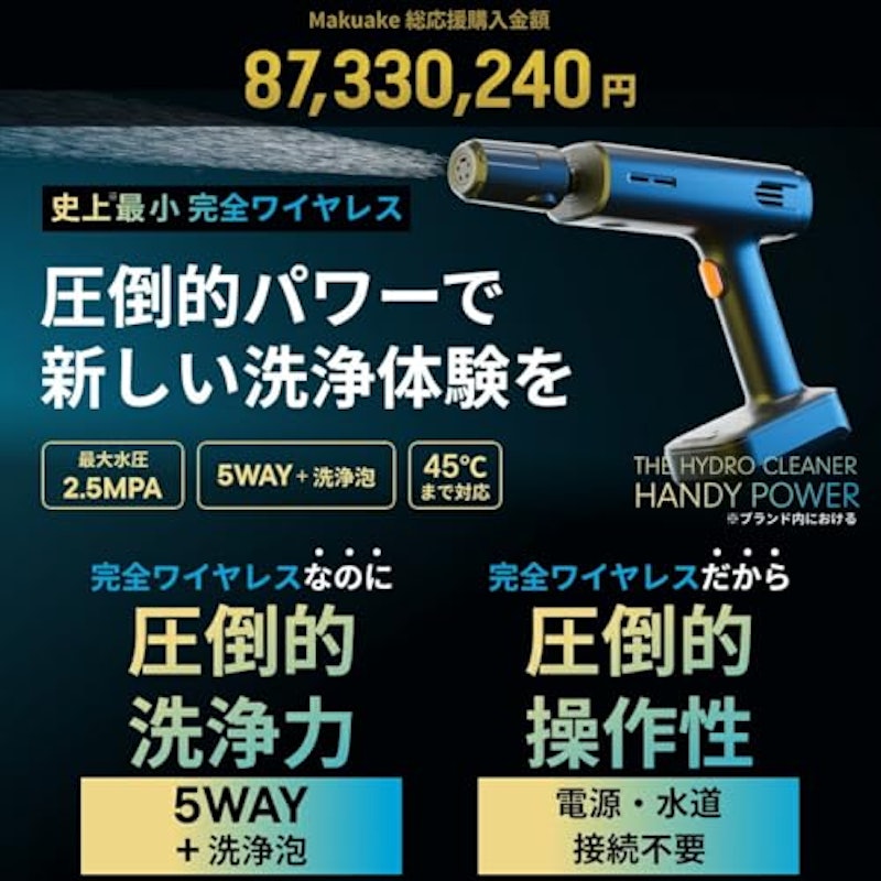 THE HYDRO CLEANER HANDY POWER 3