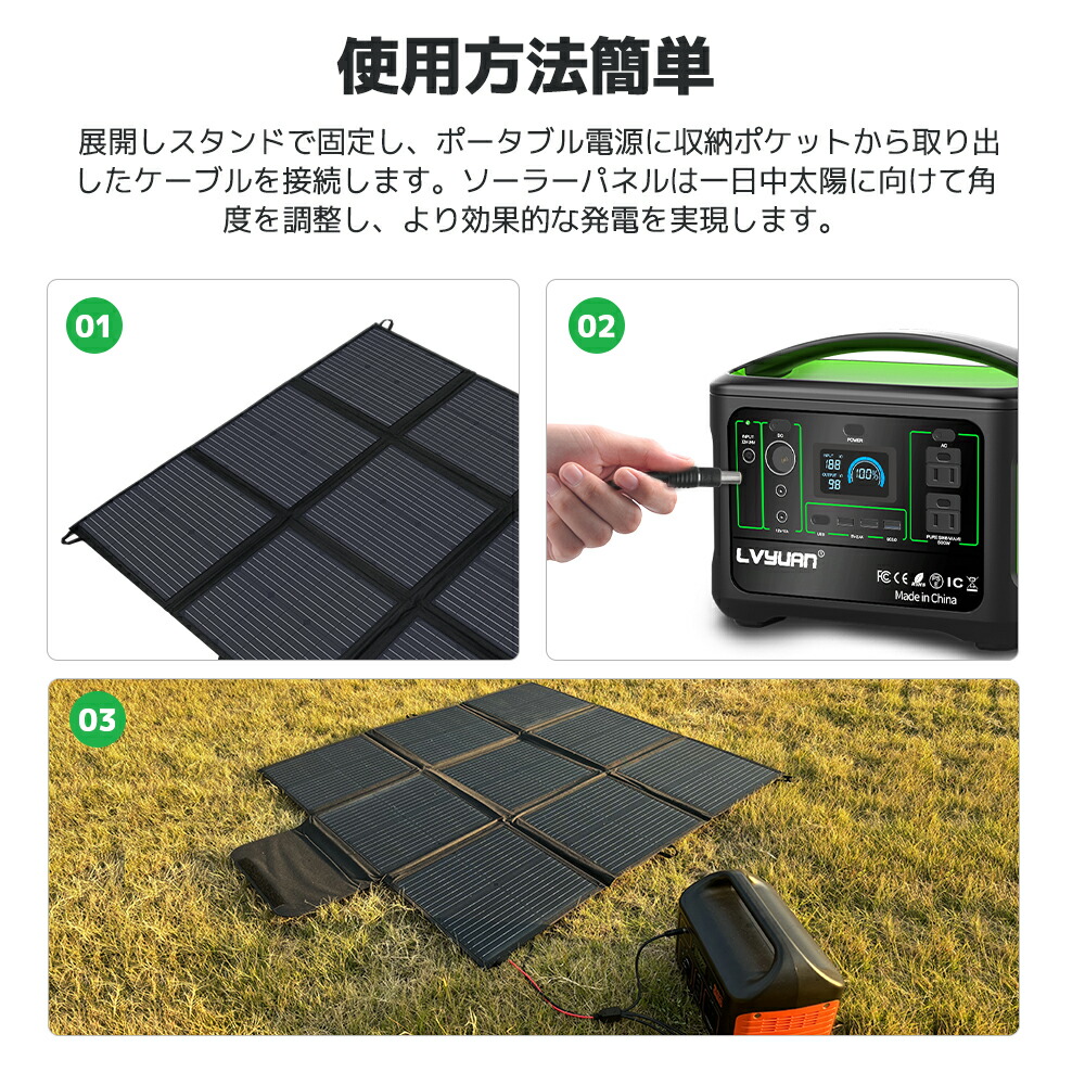 折り畳み式 ソーラーパネル 5