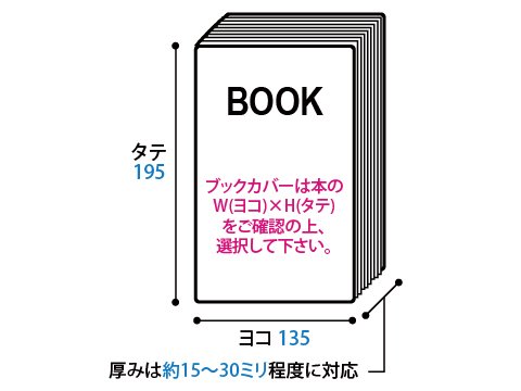 透明ブックカバー 3