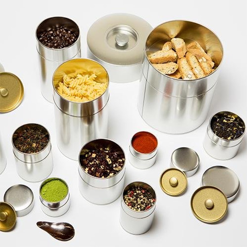 茶筒生地缶 4