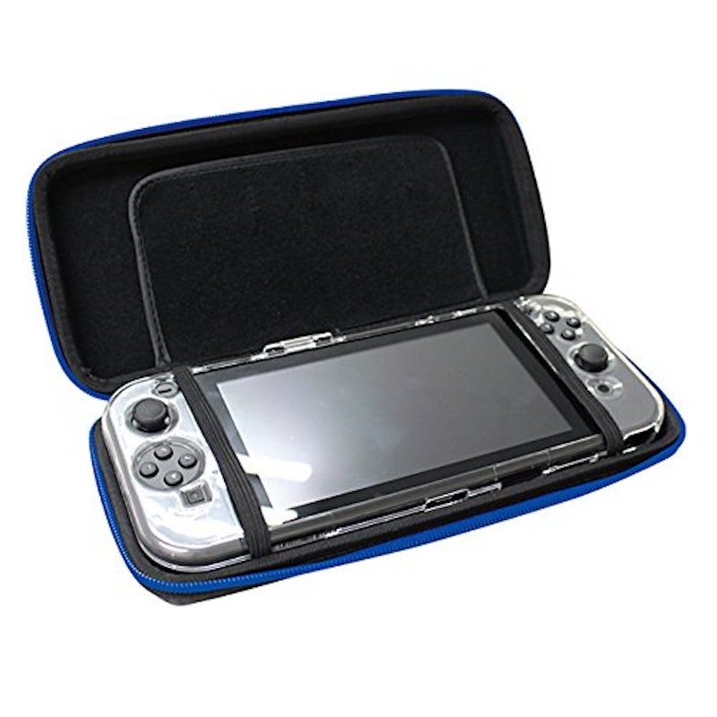 Nintendo Switch専用 カーボン調EVAポーチ 1