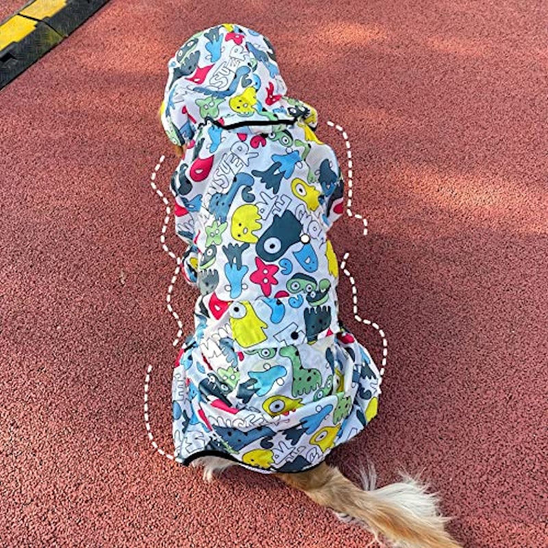 犬用レインコート 3