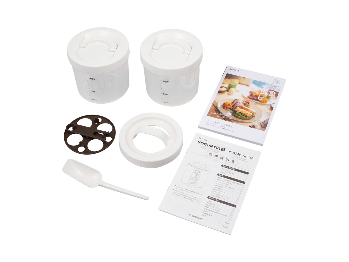 タニカ ヨーグルティアS スタンダードセット ホワイト YS-02SW タニカ ヨーグルティアS スタンダードセット ホワイト YS-02SW