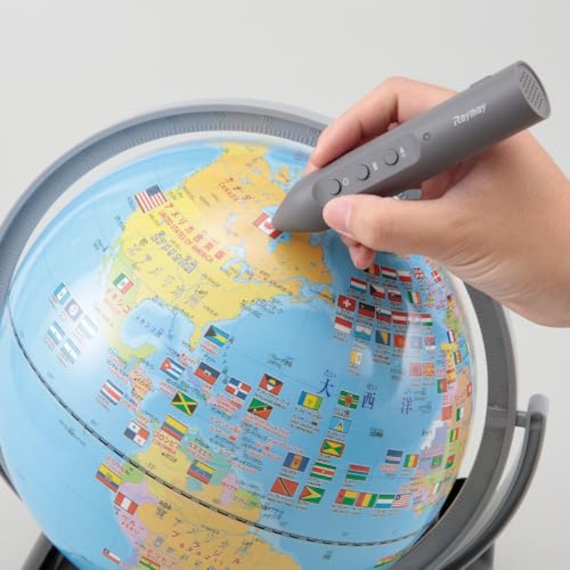 しゃべる国旗付き地球儀 トイ 3