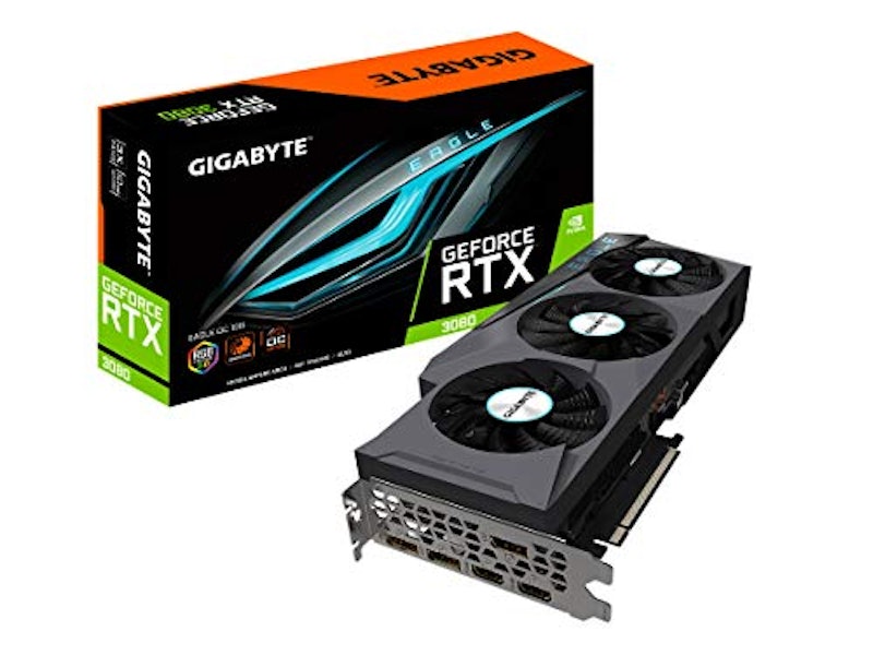 EAGLE GeForce RTX 3080 グラフィックカード 1