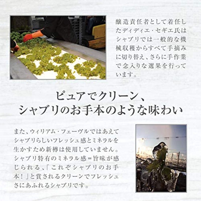 ウイリアム フェーブル シャブリ 4