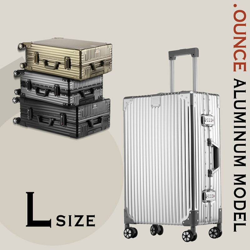 Aluminum body suitcase 1