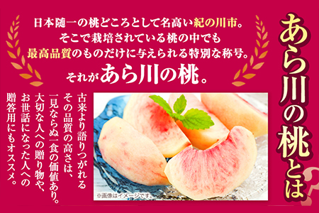 あら川の桃 3