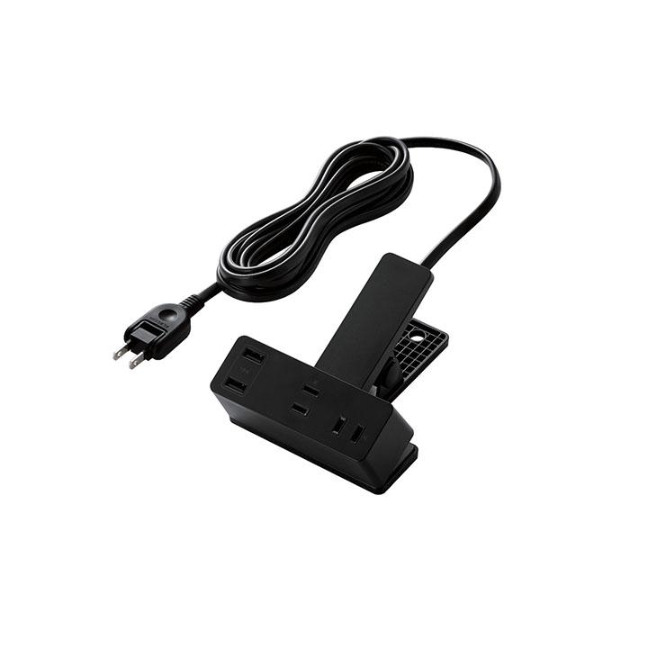USB-Aポートつきクリップタップ 1