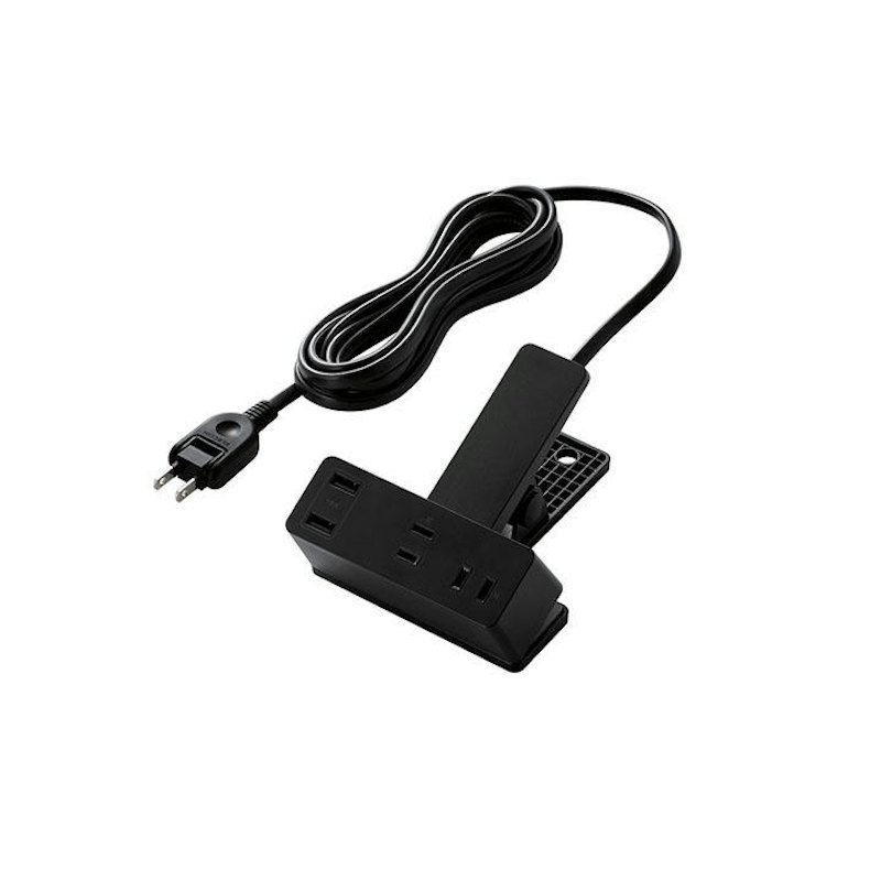 USB-Aポートつきクリップタップ 1