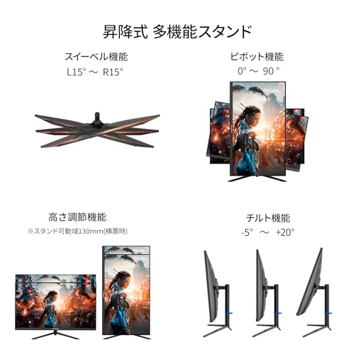 ゲーミングモニター 4