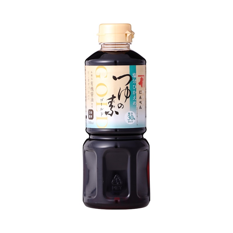 塩分ひかえめつゆの素ゴールド 3倍濃厚 1