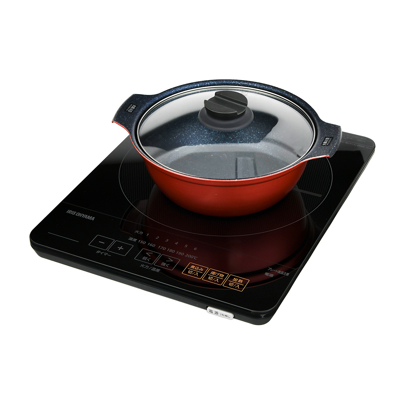 アイリスオーヤマ 薄型IHコンロ IHC-T43-Bを検証レビュー！卓上IH