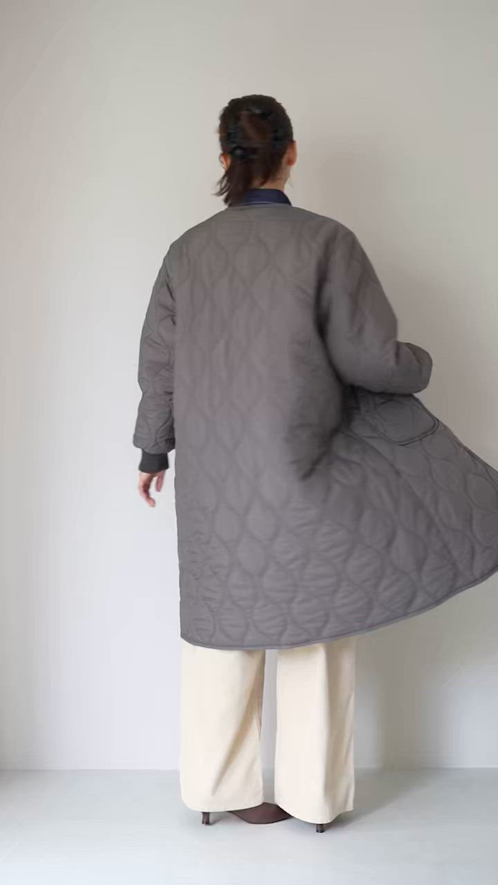 quilting long coat 4