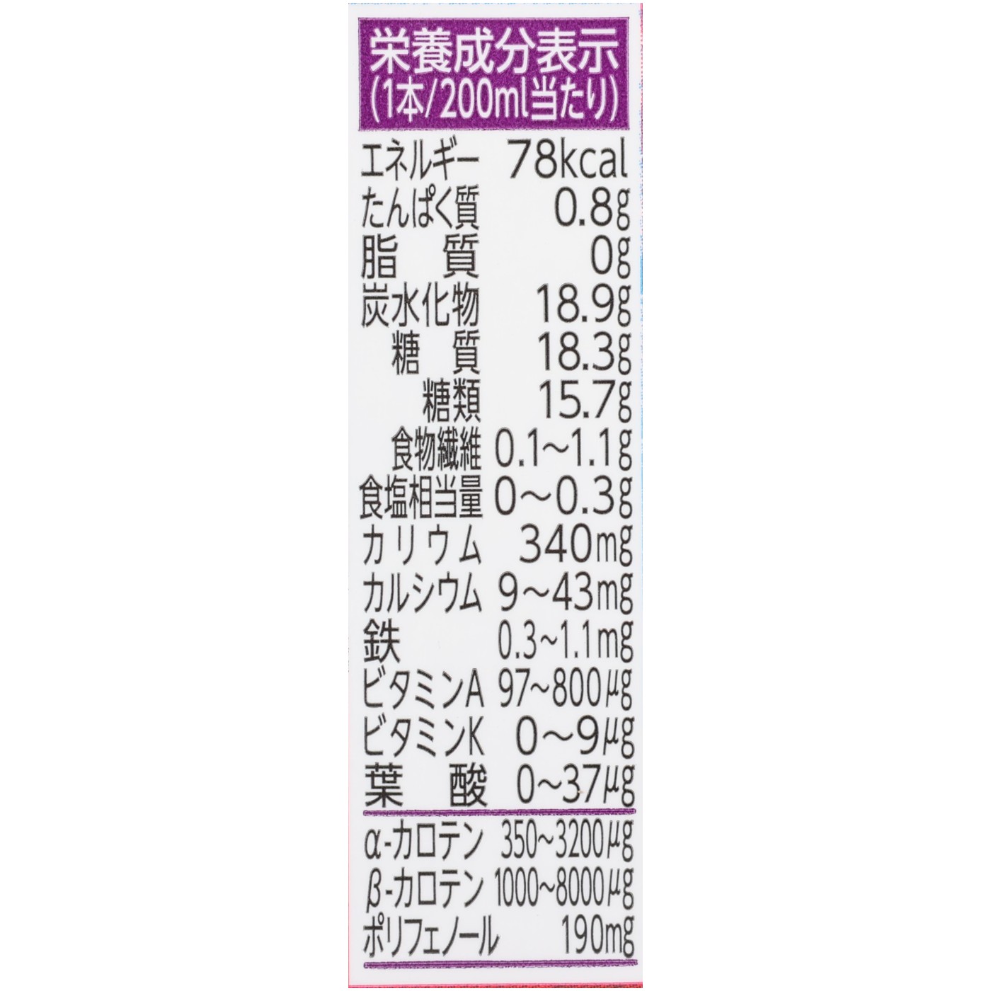 カゴメ 野菜生活100 ベリーサラダ クチコミ評価・評判&検証レビュー 2