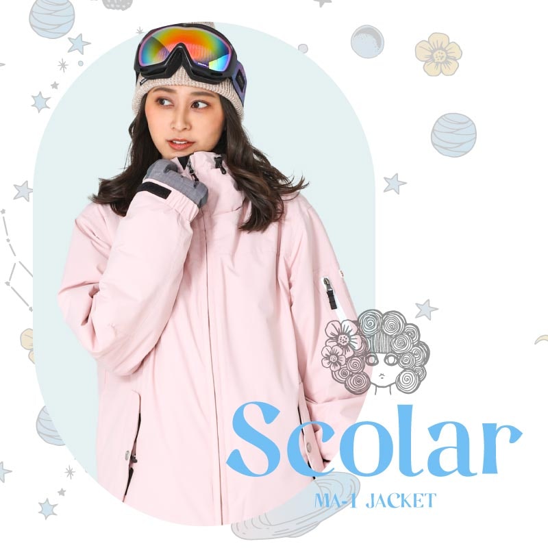 ScoLar ウェアジャケットルーズ 1