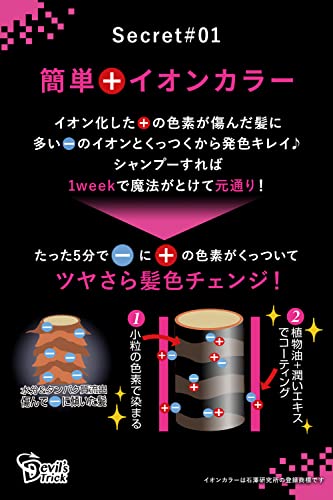 黒染めヘアカラー 4