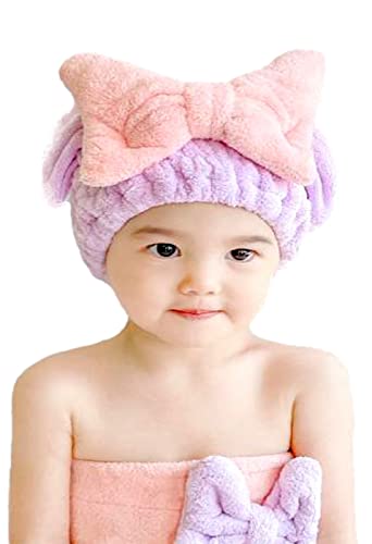 子ども用ヘアドライタオルキャップ 1