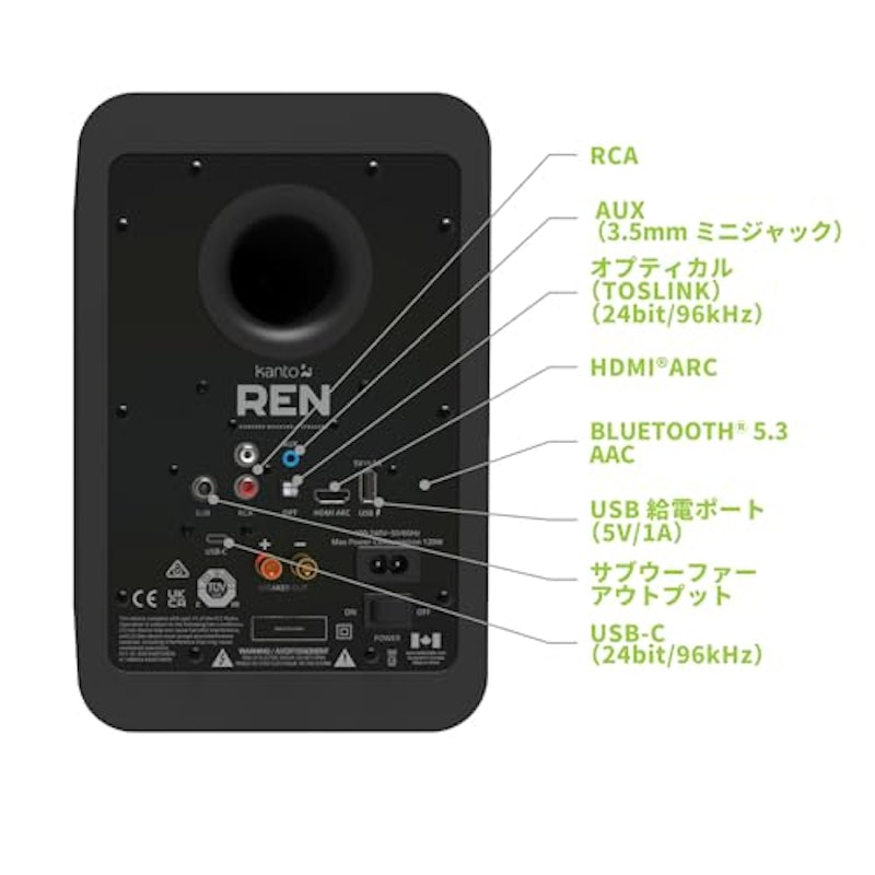 REN パワードスピーカーシステム 4