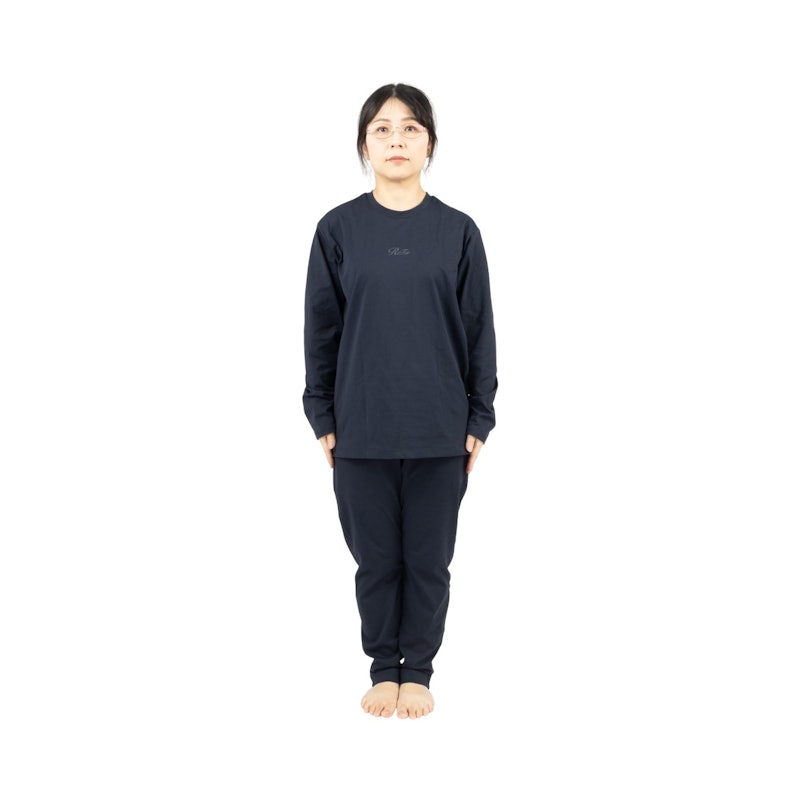バイタルテックコンフォートジャージークルーネックロングTシャツ 2