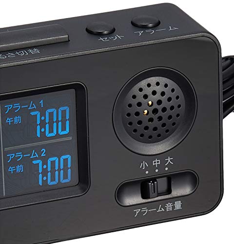振動式目覚まし電波時計 3