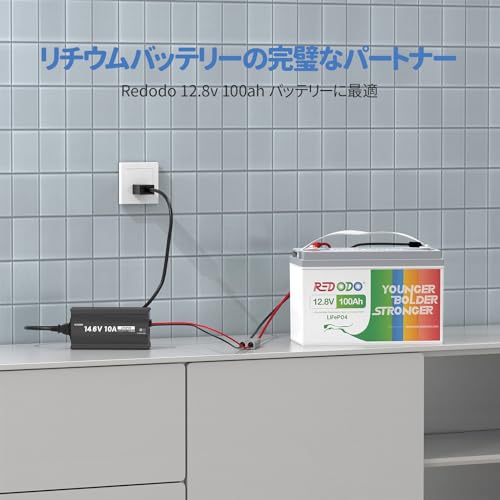 リン酸鉄リチウムイオンバッテリー専用充電器 4
