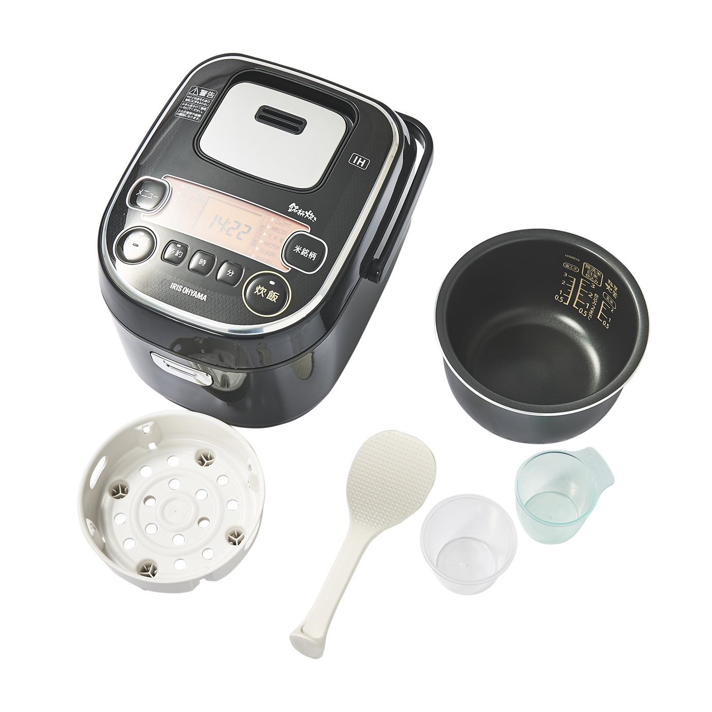 アイリスオーヤマ IHジャー炊飯器 RC-IE30-Bをレビュー！クチコミ