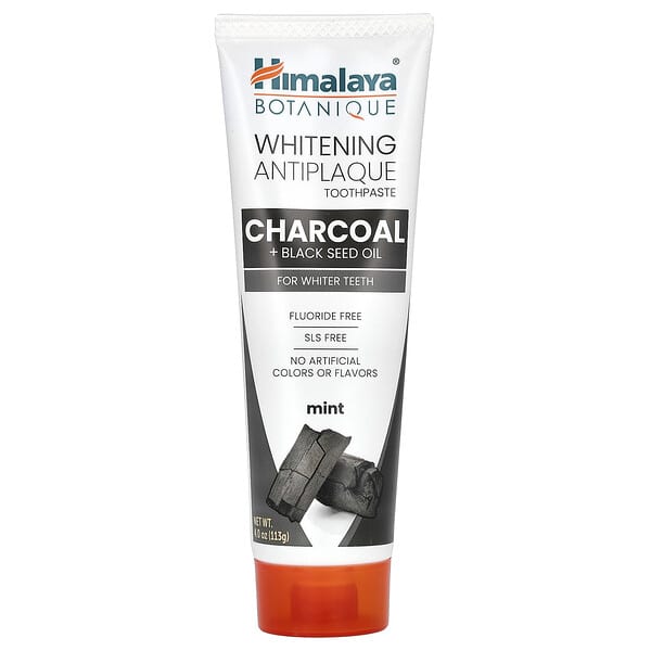 Charcoal & Black Seed Oil Whitening Antiplaque Toothpaste 1