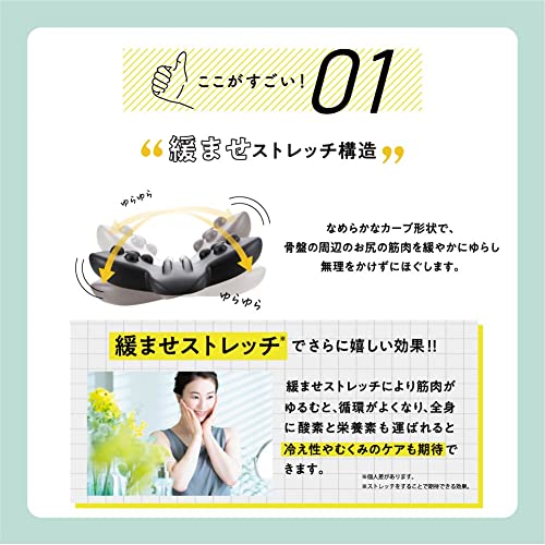 整体ヒップパッド RAKUNA 5