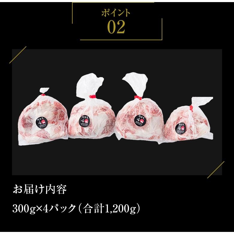 佐賀牛 脂ましまし切り落とし 4