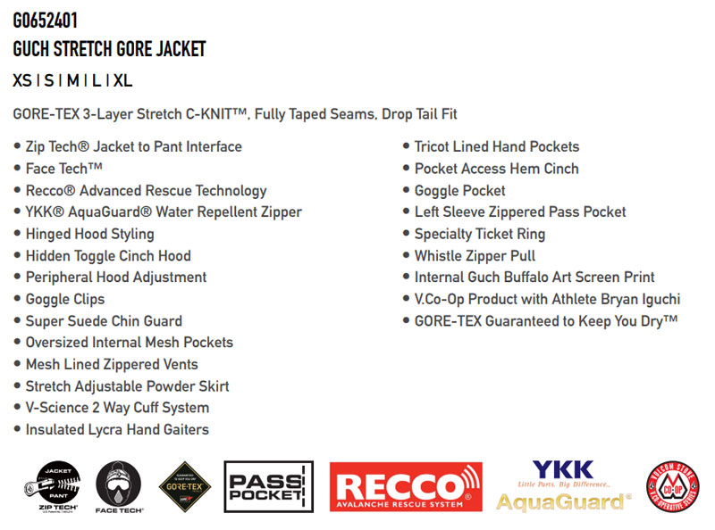 GUCH STRETCH GORE JACKET 3