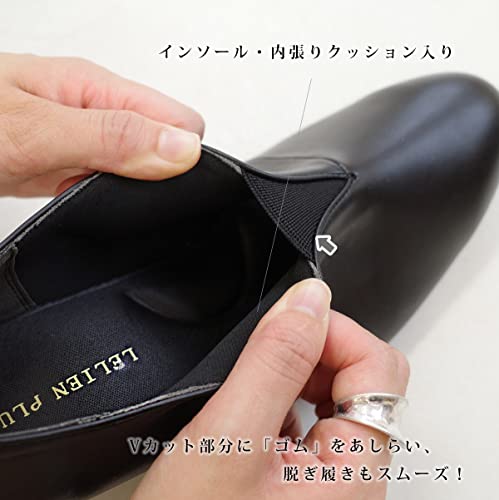  デザインヒールVカットブーティ 3
