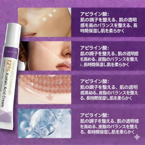 アゼライン酸クリーム 12% 鎮静・整肌 敏感肌向け 9