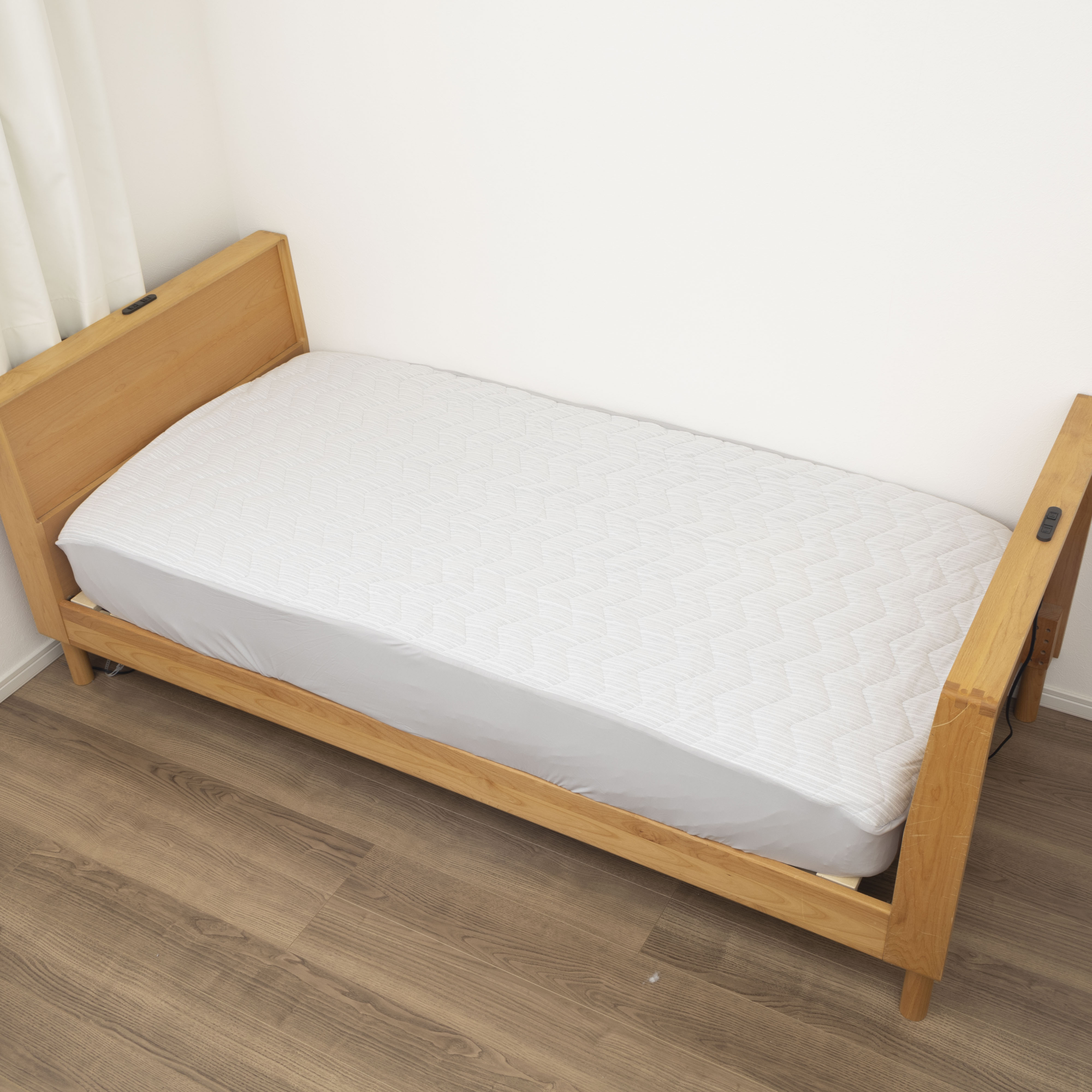 ニトリ NクールWSP 両面使えるBOXパッド S2503を検証レビュー！冷感