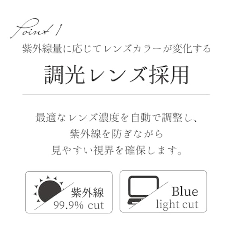 調光サングラス 2