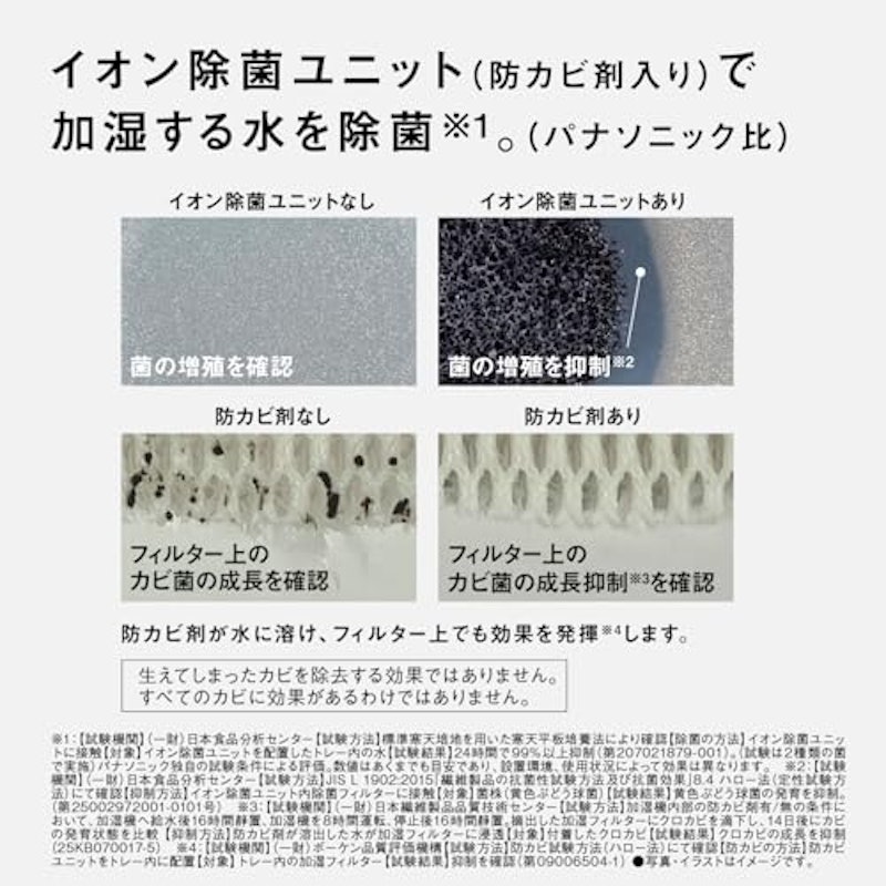 ヒーターレス気化式加湿機 5