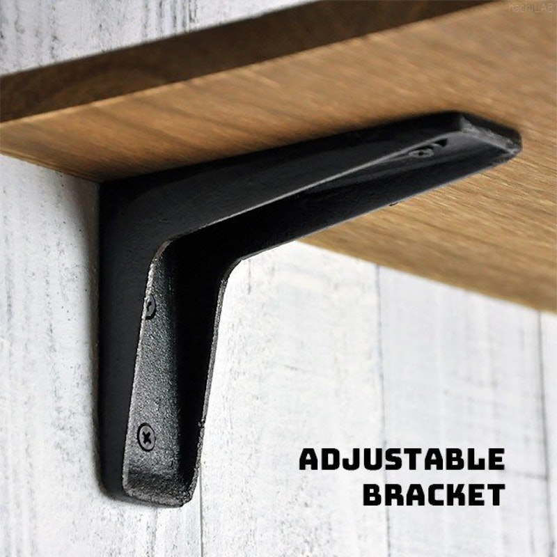 棚受け金具「Rustic shelf brackets」1個 1