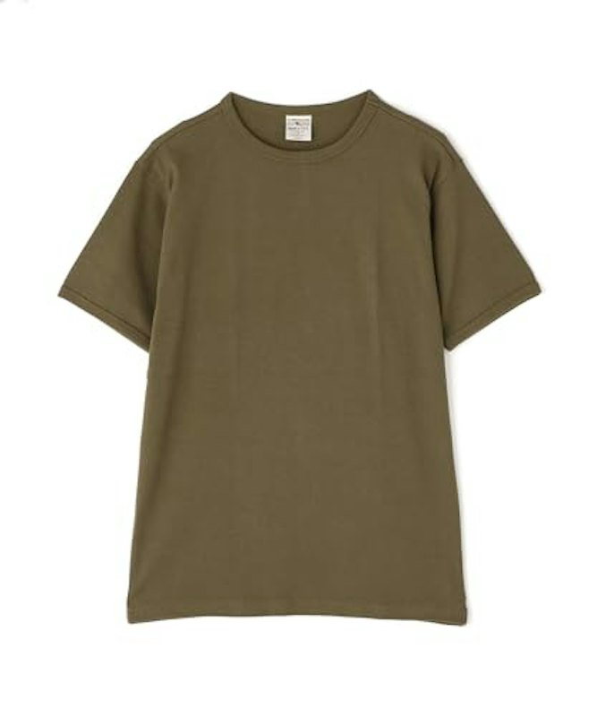 RIB S/S CREW NECK T-SHIRT 1