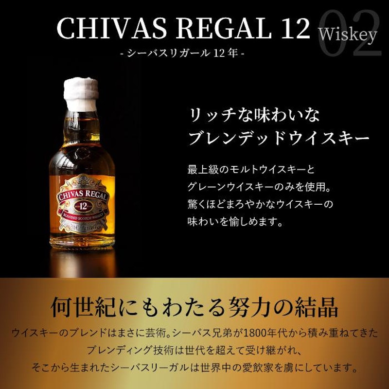 ウイスキー&ブランデーミニチュアボトルセット 7